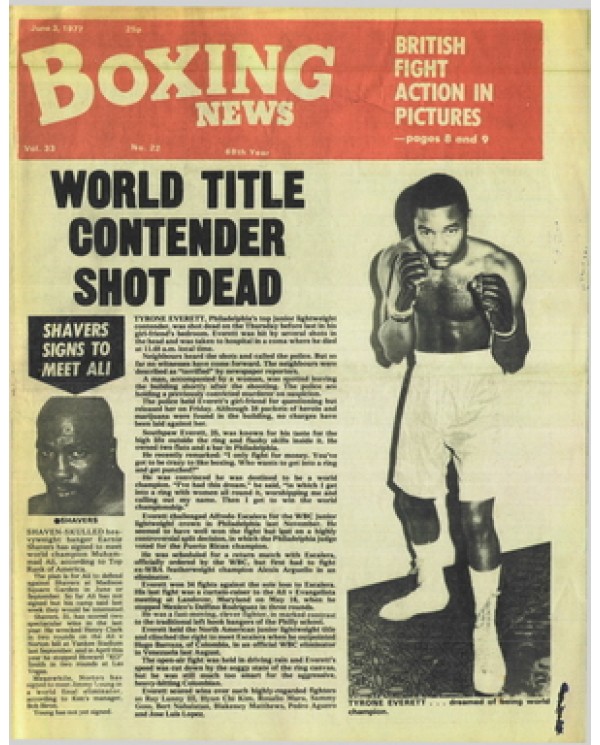 Boxing News magazine  3.6.1977 Download pdf